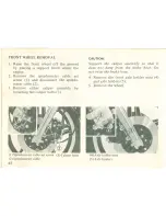 Предварительный просмотр 47 страницы Honda 1980 GL1100 GOLDWING Owner'S Manual