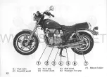 Предварительный просмотр 17 страницы Honda 1981 CB650 Custom Owner'S Manual