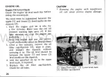 Предварительный просмотр 31 страницы Honda 1981 CB650 Custom Owner'S Manual