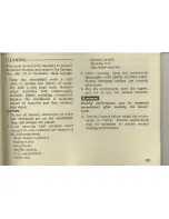 Предварительный просмотр 89 страницы Honda 1981 GL1100 interstate Owner'S Manual