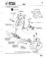 Предварительный просмотр 45 страницы Honda 1981 Odyssey FL250 Shop Manual