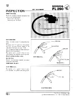 Предварительный просмотр 112 страницы Honda 1981 Odyssey FL250 Shop Manual