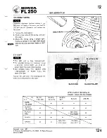 Предварительный просмотр 113 страницы Honda 1981 Odyssey FL250 Shop Manual