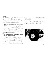 Предварительный просмотр 17 страницы Honda 1982 ATC185S Owner'S Manual