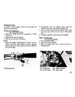 Предварительный просмотр 21 страницы Honda 1982 ATC185S Owner'S Manual