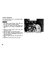 Предварительный просмотр 52 страницы Honda 1982 ATC185S Owner'S Manual