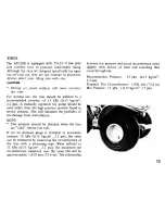 Предварительный просмотр 17 страницы Honda 1982 ATC200 Owner'S Manual