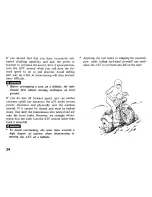 Предварительный просмотр 28 страницы Honda 1982 ATC200 Owner'S Manual