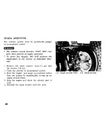 Предварительный просмотр 52 страницы Honda 1982 ATC200 Owner'S Manual