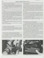 Предварительный просмотр 115 страницы Honda 1982 CBX550 Four Owners Workshop Manual