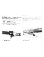 Предварительный просмотр 13 страницы Honda 1984 ATC 200E Owner'S Manual