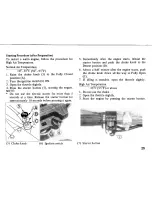 Предварительный просмотр 29 страницы Honda 1984 ATC 200E Owner'S Manual