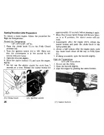 Предварительный просмотр 29 страницы Honda 1984 ATC Big Red Owner'S Manual