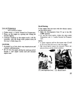 Предварительный просмотр 30 страницы Honda 1984 ATC Big Red Owner'S Manual