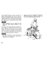 Предварительный просмотр 37 страницы Honda 1984 ATC Big Red Owner'S Manual