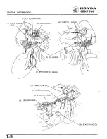 Предварительный просмотр 13 страницы Honda 1984 CBX750F Workshop Manual