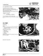 Предварительный просмотр 24 страницы Honda 1984 CBX750F Workshop Manual