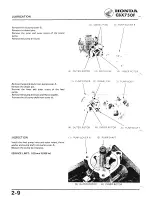 Предварительный просмотр 26 страницы Honda 1984 CBX750F Workshop Manual