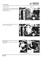 Предварительный просмотр 28 страницы Honda 1984 CBX750F Workshop Manual