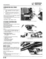 Предварительный просмотр 40 страницы Honda 1984 CBX750F Workshop Manual