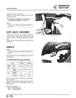 Предварительный просмотр 46 страницы Honda 1984 CBX750F Workshop Manual