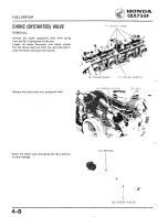 Предварительный просмотр 57 страницы Honda 1984 CBX750F Workshop Manual