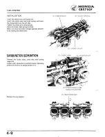 Предварительный просмотр 58 страницы Honda 1984 CBX750F Workshop Manual