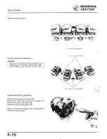 Предварительный просмотр 59 страницы Honda 1984 CBX750F Workshop Manual