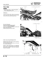 Предварительный просмотр 64 страницы Honda 1984 CBX750F Workshop Manual