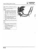 Предварительный просмотр 75 страницы Honda 1984 CBX750F Workshop Manual