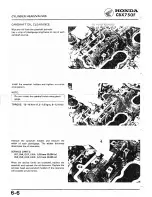 Предварительный просмотр 82 страницы Honda 1984 CBX750F Workshop Manual