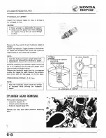 Предварительный просмотр 84 страницы Honda 1984 CBX750F Workshop Manual