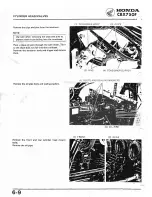 Предварительный просмотр 85 страницы Honda 1984 CBX750F Workshop Manual