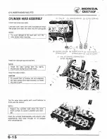 Предварительный просмотр 91 страницы Honda 1984 CBX750F Workshop Manual