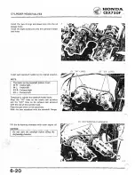 Предварительный просмотр 96 страницы Honda 1984 CBX750F Workshop Manual