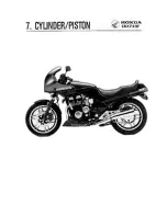 Предварительный просмотр 99 страницы Honda 1984 CBX750F Workshop Manual