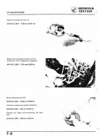 Предварительный просмотр 105 страницы Honda 1984 CBX750F Workshop Manual