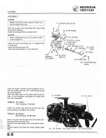 Предварительный просмотр 116 страницы Honda 1984 CBX750F Workshop Manual