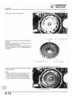 Предварительный просмотр 125 страницы Honda 1984 CBX750F Workshop Manual