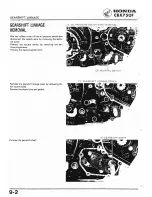 Предварительный просмотр 132 страницы Honda 1984 CBX750F Workshop Manual