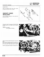 Предварительный просмотр 134 страницы Honda 1984 CBX750F Workshop Manual