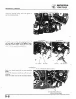 Предварительный просмотр 136 страницы Honda 1984 CBX750F Workshop Manual