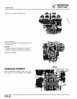 Предварительный просмотр 141 страницы Honda 1984 CBX750F Workshop Manual