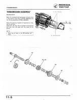 Предварительный просмотр 152 страницы Honda 1984 CBX750F Workshop Manual