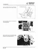 Предварительный просмотр 154 страницы Honda 1984 CBX750F Workshop Manual