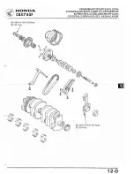 Предварительный просмотр 159 страницы Honda 1984 CBX750F Workshop Manual