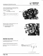 Предварительный просмотр 173 страницы Honda 1984 CBX750F Workshop Manual