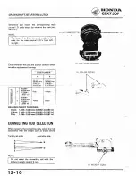 Предварительный просмотр 175 страницы Honda 1984 CBX750F Workshop Manual