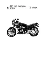 Предварительный просмотр 178 страницы Honda 1984 CBX750F Workshop Manual