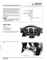 Предварительный просмотр 199 страницы Honda 1984 CBX750F Workshop Manual